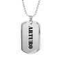 Arturo - Luxury Dog Tag Necklace