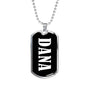 Dana v02 - Luxury Dog Tag Necklace