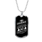 Courage - Luxury Dog Tag Necklace