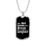 British Longhair v2 - Luxury Dog Tag Necklace