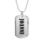 Joanne v01 - Luxury Dog Tag Necklace