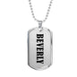 Beverly v01 - Luxury Dog Tag Necklace