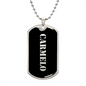 Carmelo v2 - Luxury Dog Tag Necklace