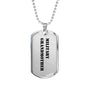 Military Grandmother - Luxury Dog Tag Necklace