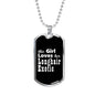 Longhair Exotic v2 - Luxury Dog Tag Necklace