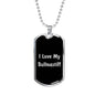 Love My Bullmastiff v5 - Luxury Dog Tag Necklace