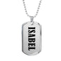 Isabel v01 - Luxury Dog Tag Necklace