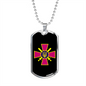 Ukrainian Ground Forces - Luxury Dog Tag Necklace