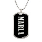 Marla v02 - Luxury Dog Tag Necklace
