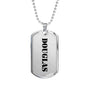 Douglas - Luxury Dog Tag Necklace