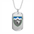 109th Mountain Assault Battalion (Ukraine) - Luxury Dog Tag Necklace