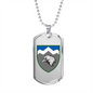 109th Mountain Assault Battalion (Ukraine) - Luxury Dog Tag Necklace