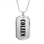Coleen v01 - Luxury Dog Tag Necklace