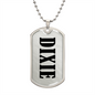 Dixie v01 - Luxury Dog Tag Necklace