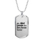 Black Russian Terrier - Luxury Dog Tag Necklace