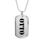 Otto - Luxury Dog Tag Necklace