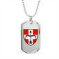 39th Air Defence Missile Regiment (Ukraine) - Luxury Dog Tag Necklace