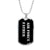 Air Force Father v2 - Luxury Dog Tag Necklace