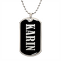 Karin v02 - Luxury Dog Tag Necklace
