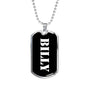 Billy v2 - Luxury Dog Tag Necklace
