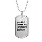 Curly-Coated Retriever - Luxury Dog Tag Necklace