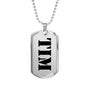 Tim - Luxury Dog Tag Necklace