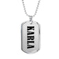 Karla v01 - Luxury Dog Tag Necklace