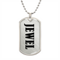 Jewel v01 - Luxury Dog Tag Necklace