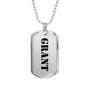 Grant - Luxury Dog Tag Necklace