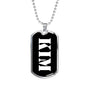 Kim v2 - Luxury Dog Tag Necklace