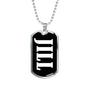 Jill v02 - Luxury Dog Tag Necklace