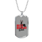 Best Buckin' Dad - Luxury Dog Tag Necklace