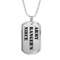 Army Ranger's Niece - Luxury Dog Tag Necklace