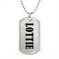 Lottie v01 - Luxury Dog Tag Necklace