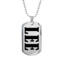 Lee v01 - Luxury Dog Tag Necklace