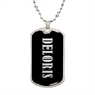Deloris v02 - Luxury Dog Tag Necklace