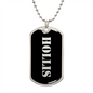 Hollis v2 - Luxury Dog Tag Necklace