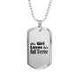 Bull Terrier - Luxury Dog Tag Necklace