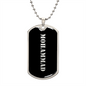 Mohammad v2 - Luxury Dog Tag Necklace
