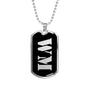 Wm v3 - Luxury Dog Tag Necklace