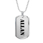 Allan - Luxury Dog Tag Necklace