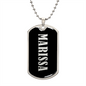 Marissa v02 - Luxury Dog Tag Necklace