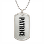 Patrice v01 - Luxury Dog Tag Necklace