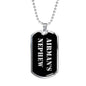 Airman's Nephew v2 - Luxury Dog Tag Necklace