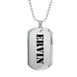 Ervin - Luxury Dog Tag Necklace
