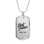 Best Father Since 2021 - Luxury Dog Tag Necklace