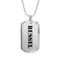 Russel - Luxury Dog Tag Necklace