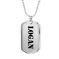 Logan - Luxury Dog Tag Necklace