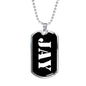 Jay v2 - Luxury Dog Tag Necklace