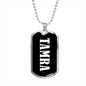 Tamra v03 - Luxury Dog Tag Necklace
